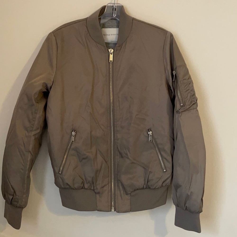 Babaton Bomber Jacket Sz Small